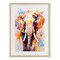 Stupell Industries Wild Elephant Bull Framed Print Under Glass, design by Ray Powers